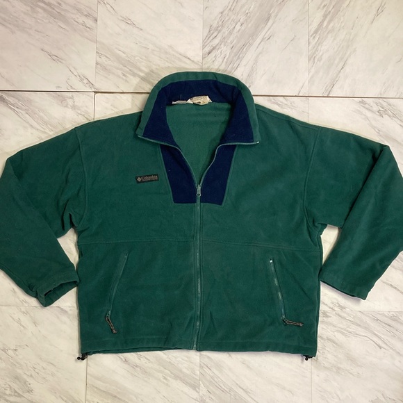 Columbia Jackets & Coats Vintage Columbia Fleece Zip Up Poshmark